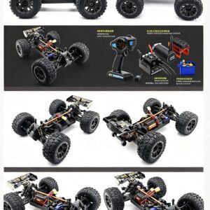 HNR Mars-X H9901 Brushless 1/8 Scale RC Truck 90kmh Hobbywing 6S Battery Included - Image 5
