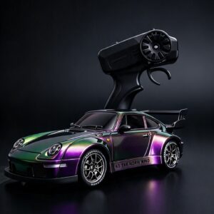 1:24 RC Drift Racer 911 Upgraded Precision Remote Edition, Purple