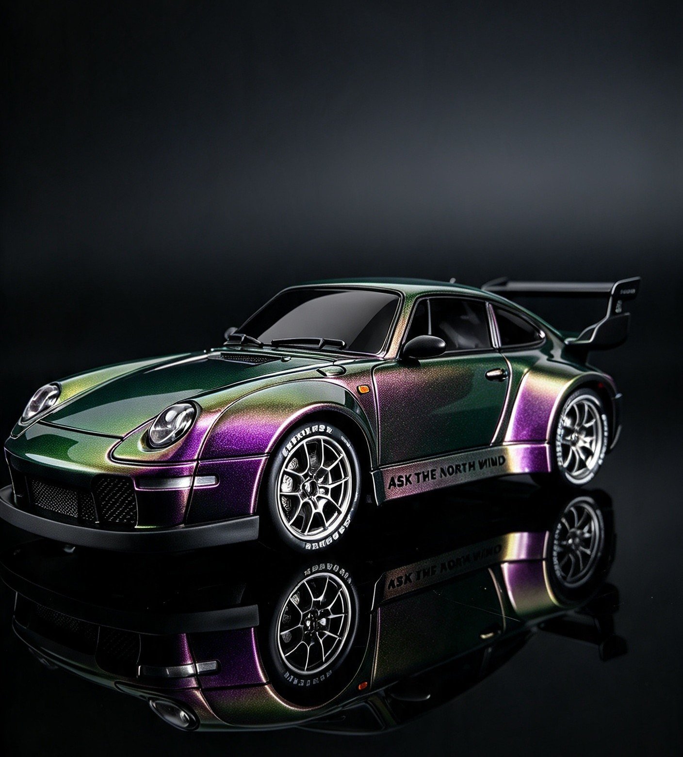 1:24 RC Drift Racer 911 Upgraded Precision Remote Edition, Purple - Image 2