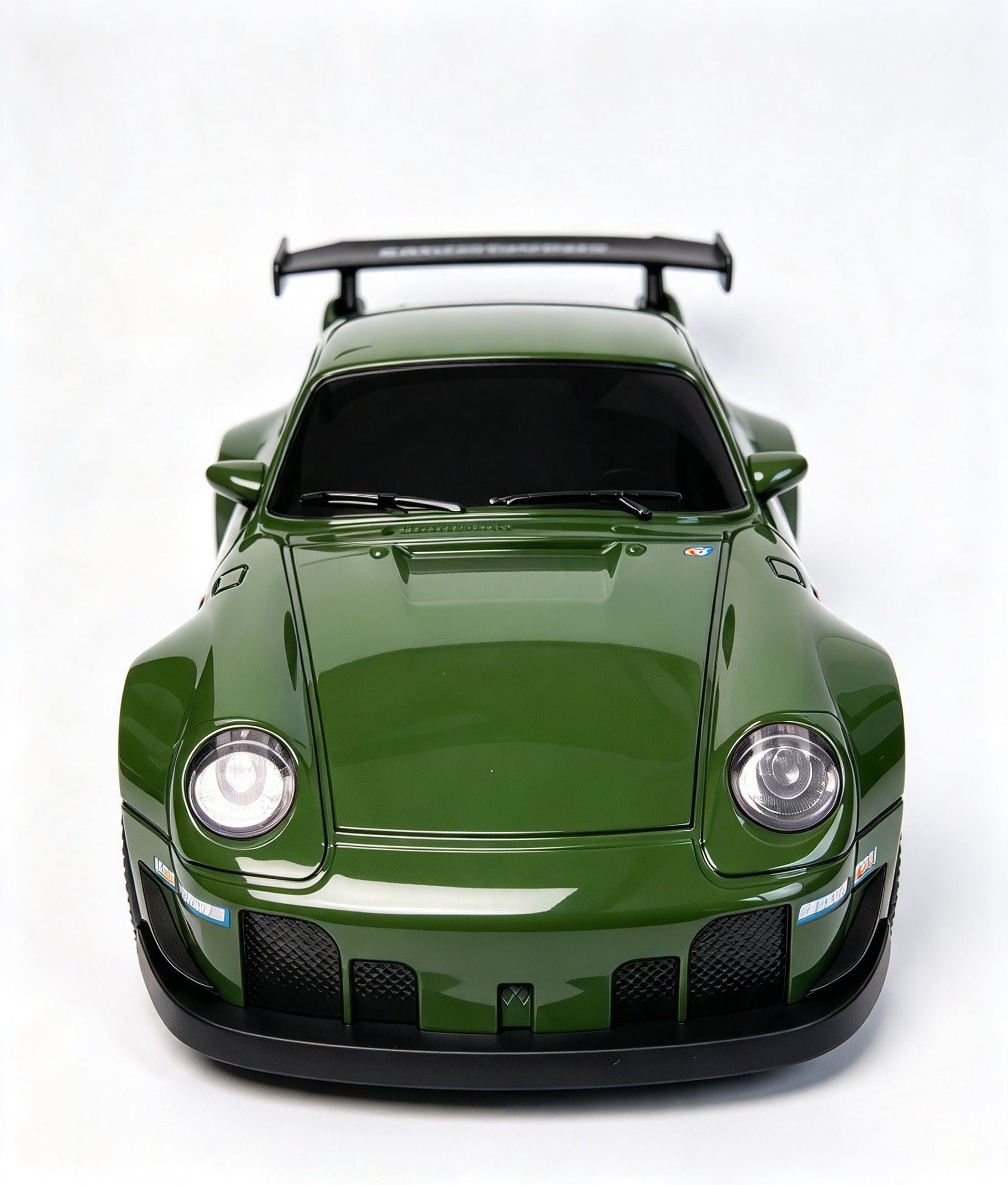 1:24 RC Drift Racer 911 Upgraded Chassis & Precision Remote Edition, Green