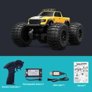 The Amphibian 1/16 Monster Truck Yellow