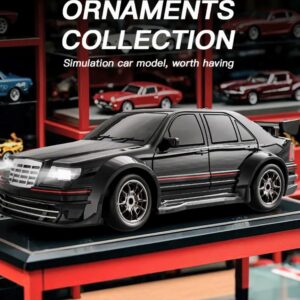 Alternative view of RC Car 1/43 Gyroscope Turbo Drift King Black