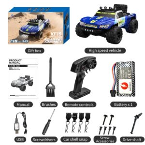 Alternative view of HOSHI KF19 RC Car 1/18 4WD Off-Road Desert Truck High Speed Car 2.4G Racing Drift Remote Control Vehicle Toys Gift RTR