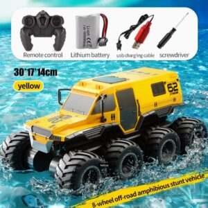 Alternative view of 8-wheel Drive Amphibious Remote Control Crawler Truck Land & Water