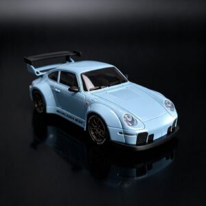 Alternative view of 911 Inspired Drift Racer – 1:24 RC Drift Car Baby Blue