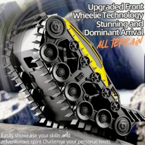 Alternative view of All-Terrain Waterproof RC Tank Car – 2.4GHz Amphibious Remote Control Vehicle