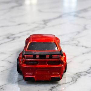 Alternative view of 1/64 Desktop Drift Racer  Dodge Challenger Inspired Muscle Car Red