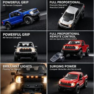 Hstar F-150 Raptor 1:12 Scale 4WD Off-Road RC Crawler Black - Image 5