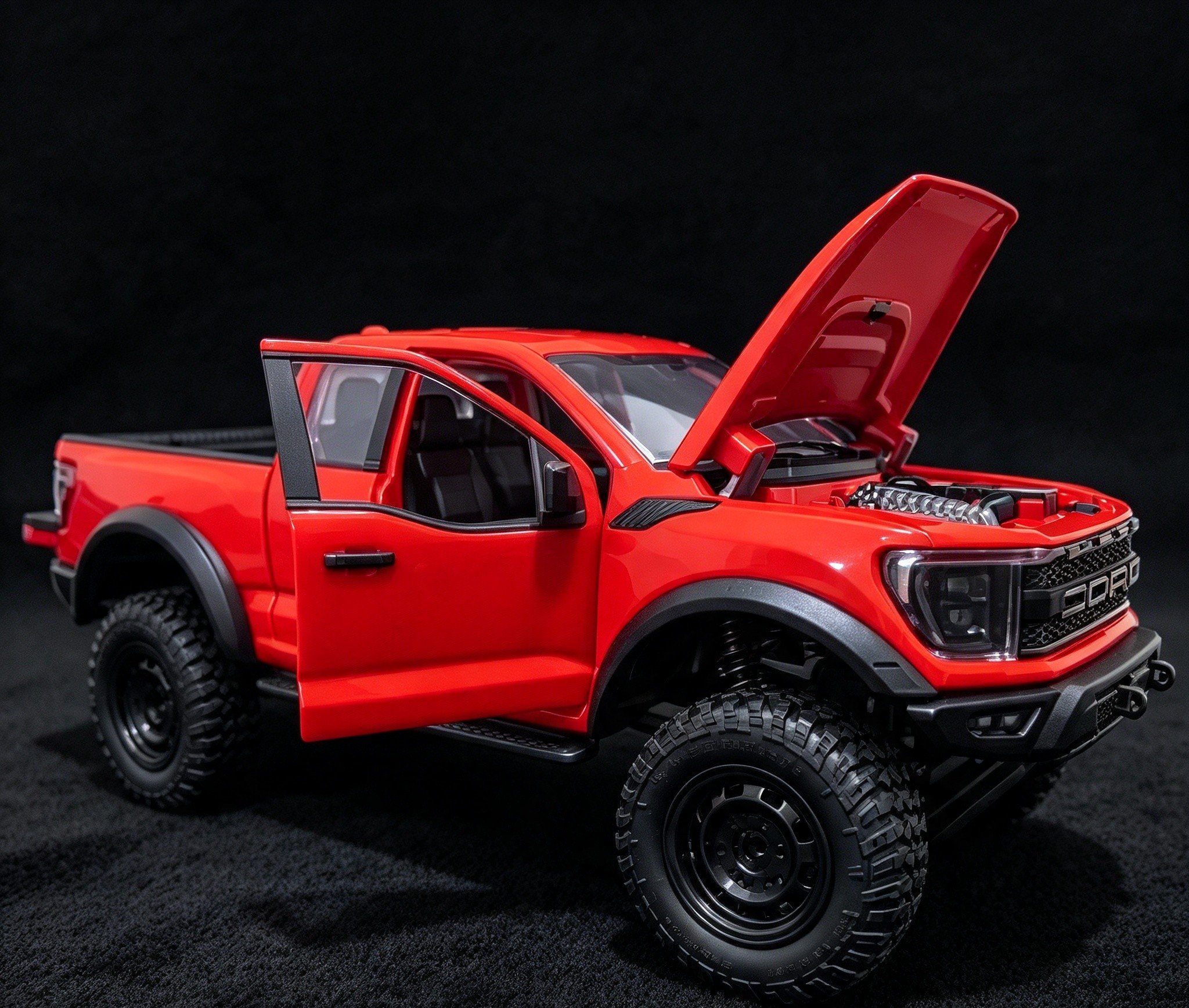 Hstar F-150 Raptor 1:12 Scale 4WD Off-Road RC Crawler Black - Image 8