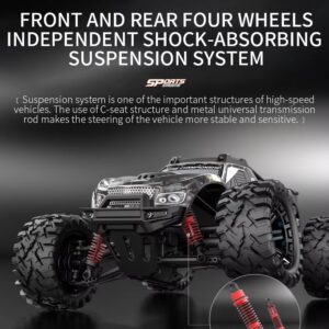New Upgrade KFPLAN KF10 RC Car 1/10 Scale Truck 45KM/H High-Speed Off-Road Vehicle high speed Climbing Remote Control Car - Image 9