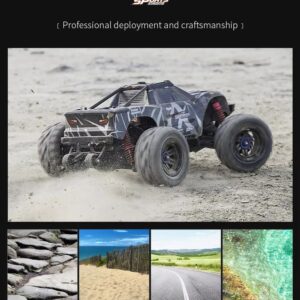 New Upgrade KFPLAN KF10 RC Car 1/10 Scale Truck 45KM/H High-Speed Off-Road Vehicle high speed Climbing Remote Control Car - Image 6