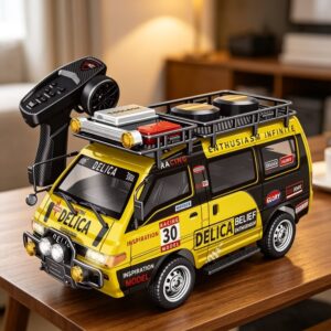 1/24 scale 4WD Ready-to-Run (RTR) remote control crawling and off-road vehicle