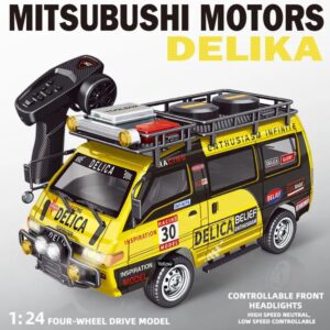 Alternative view of 1/24 scale 4WD Ready-to-Run (RTR) remote control crawling and off-road vehicle