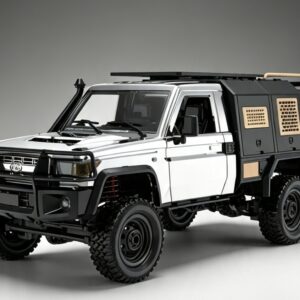 Alternative view of RC car 1:12 Scale Heavy-Duty 4WD Off-Road Crawler Silver