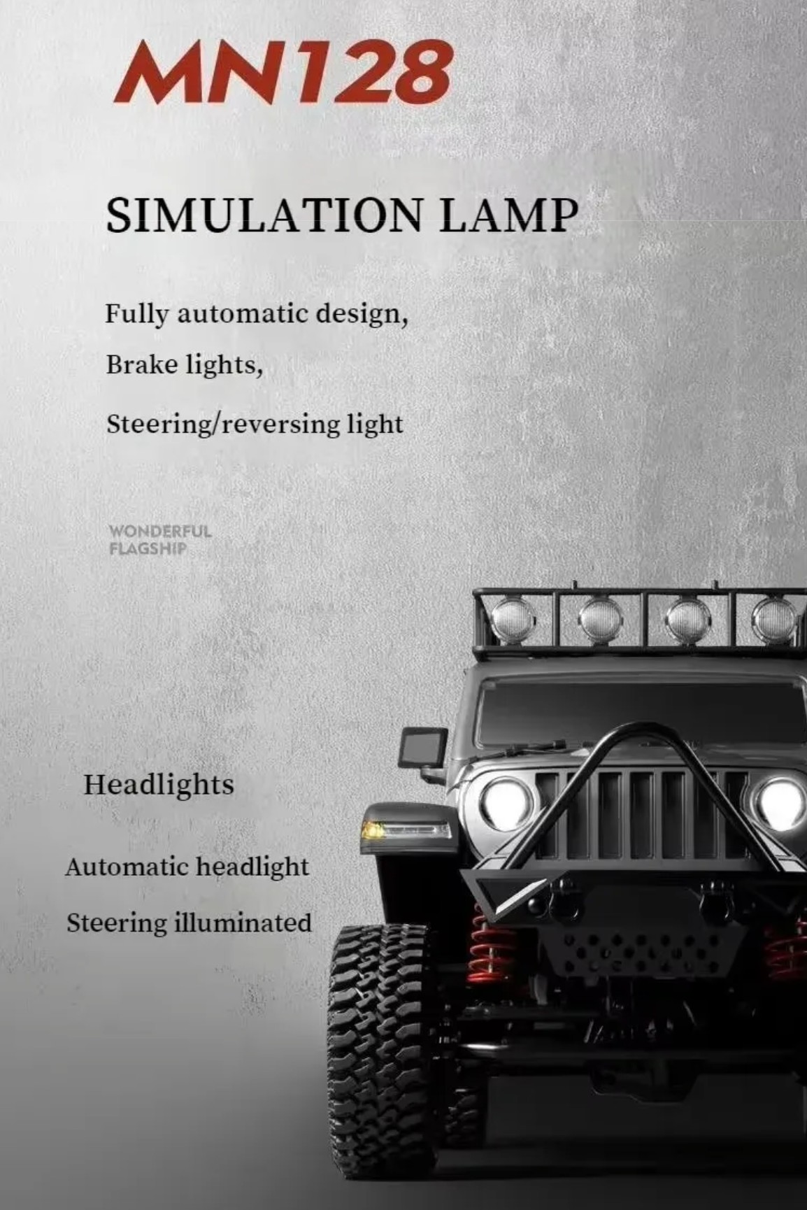 RC Car1:12 Scale Heavy-Duty 4WD Crawler 8kmh - Image 5