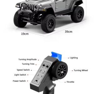 RC Car1:12 Scale Heavy-Duty 4WD Crawler 8kmh - Image 6