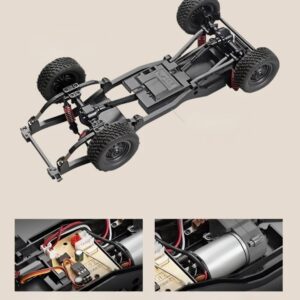 MN82S – 1:12 Scale Heavy-Duty 4WD Off-Road Rock Crawler Brushed - Image 3