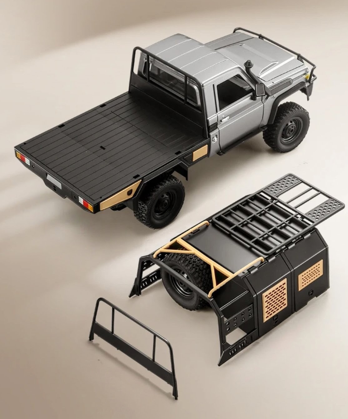 MN82S – 1:12 Scale Heavy-Duty 4WD Off-Road Rock Crawler Brushed - Image 5