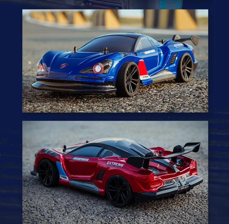 SCY-16301 | 1:16 4WD Flat Track Drift Car | 45km/h | LED Lights + Drift Wheels Red - Image 8