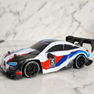 Alternative view of 1:24 RC Drift Racer  High Speed 20kmh  White