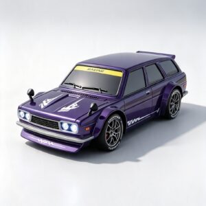 1:24 RC Drift Racer  Iconic Drift Racing Car 20kmh Purple
