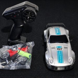 1:24 RC Drift Racer High Speed 20kmh Silver - Image 5