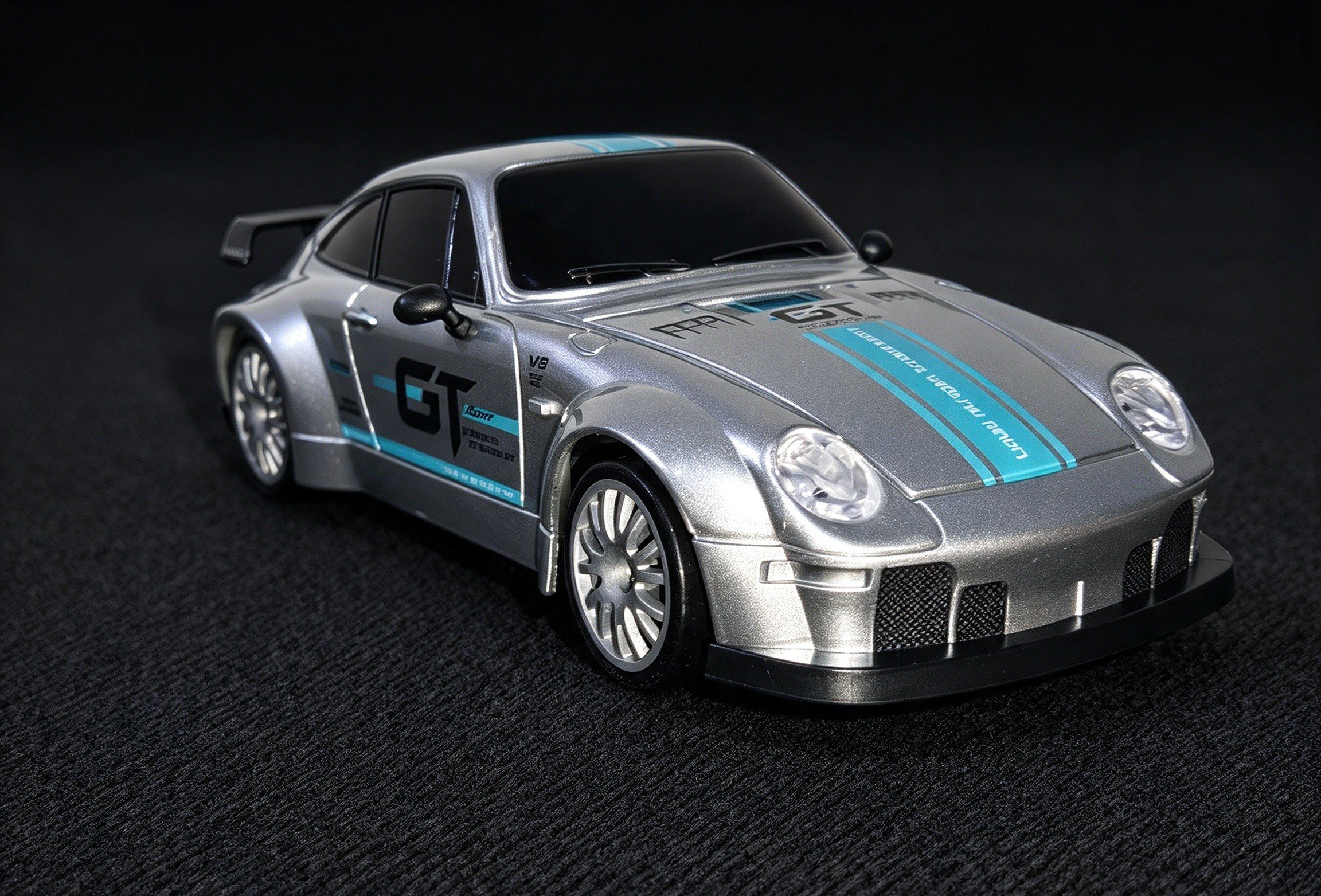 1:24 RC Drift Racer High Speed 20kmh Silver