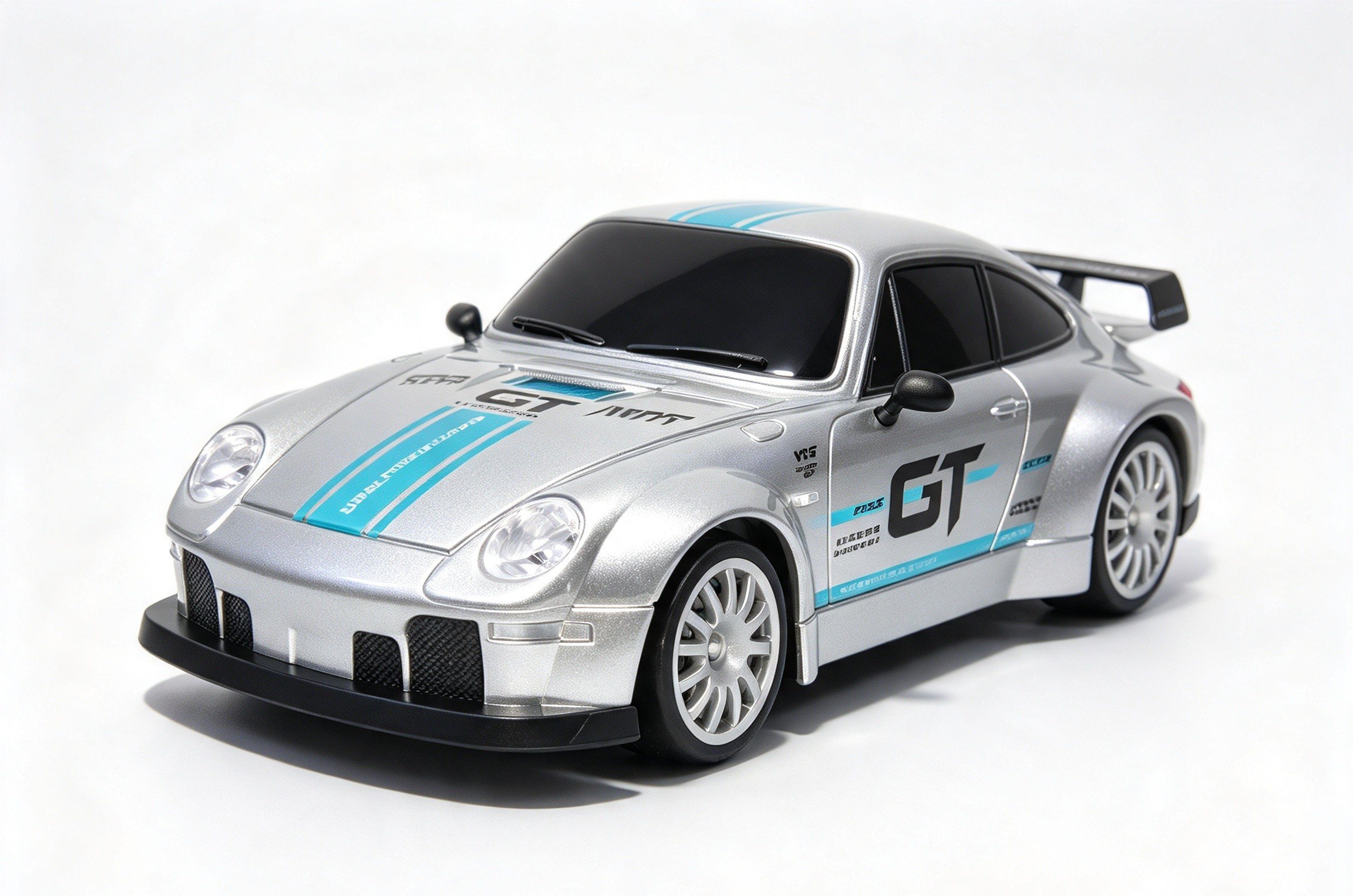 1:24 RC Drift Racer High Speed 20kmh Silver - Image 3