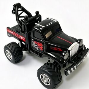 Alternative view of 1/64 Mini Alloy Off-Road Recovery RC Truck  2.4G Pocket-Sized Alloy Crawler 3-Speed Cruise Control