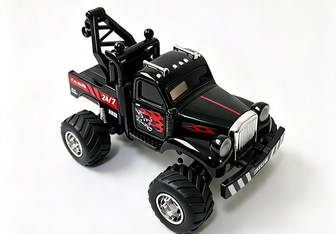 1/64 Mini Alloy Off-Road Recovery RC Truck 2.4G Pocket-Sized Alloy Crawler 3-Speed Cruise Control - Image 2