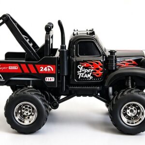 1/64 Mini Alloy Off-Road Recovery RC Truck 2.4G Pocket-Sized Alloy Crawler 3-Speed Cruise Control