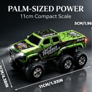 1:64 Scale, 6 Wheeler All-Terrain Off-Road Vehicle with LED Lights - Image 5