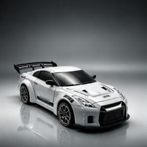 1:24 RC Drift Racer GTR Inspired Upgraded Precision Remote Edition Gray