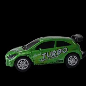Alternative view of 1/64 Mini Sports Car 2.4G Pocket-Sized Alloy Crawler 3-Speed Cruise Control Green