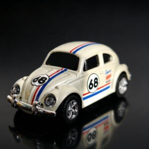 1/64 Mini Alloy Beetle 2.4G Pocket-Sized 3-Speed Cruise Control Cream - Image 4