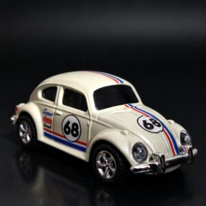 1/64 Mini Alloy Beetle 2.4G Pocket-Sized 3-Speed Cruise Control Cream - Image 3