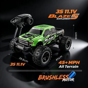 Alternative view of Enoze 207E RC Truck 1/10  Brushless 4X4 All Terrain 75kmh