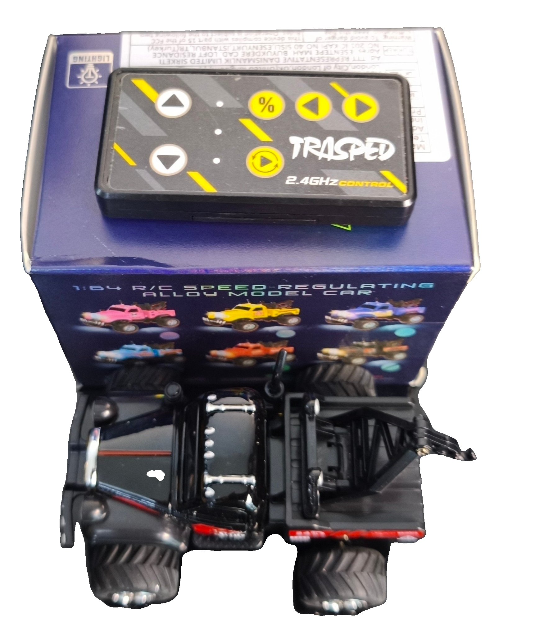 1/64 Mini Alloy Off-Road Recovery RC Truck 2.4G Pocket-Sized Alloy Crawler 3-Speed Cruise Control - Image 3