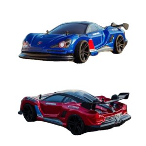 SCY-16301 | 1:16 4WD Flat Track Drift Car | 45km/h | LED Lights + Drift Wheels Red